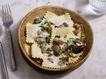 RAVIOLES RICOTTA CHAMPIGNONS