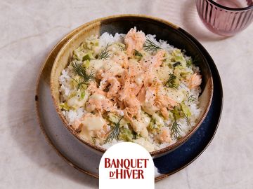 SAUMON SAUCE BEURRE BLANC