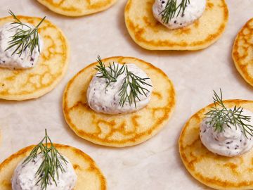 LES BLINIS CREME DE TARTUFATA x24