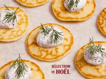 LES BLINIS CREME DE TARTUFATA x24