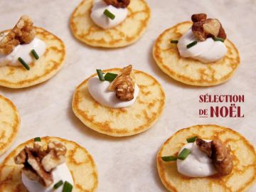 LES BLINIS VG NOIX CHUTNEY EPICE X24
