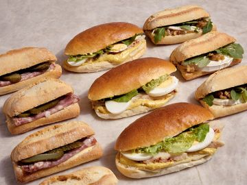 COFFRET PETITS SANDWICHS LEON - MARCO - LOU X14
