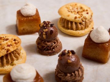 LES CROQUANTS CHOCOLAT - PARIS BREST & BABA AU RHUM X32