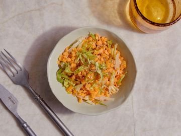 PETITE CHOU PAKCHOÏ LENTILLE CORAIL