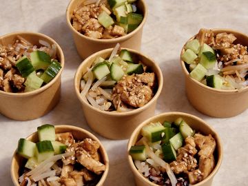 LES MINI BOWLS POULET x15