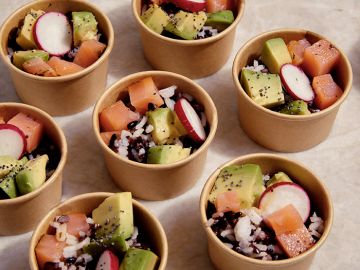LES MINI BOWLS SAUMON x15