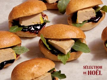 LES MINI BRIOCHES FOIE GRAS X16