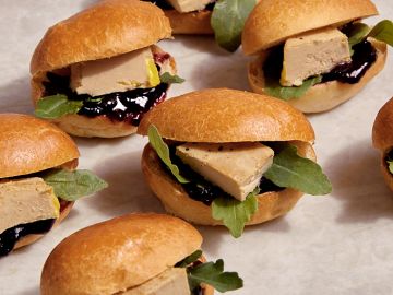 LES MINI BRIOCHES FOIE GRAS X16