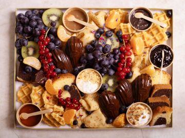 PLANCHE PETIT DEJEUNER HIVERNALE