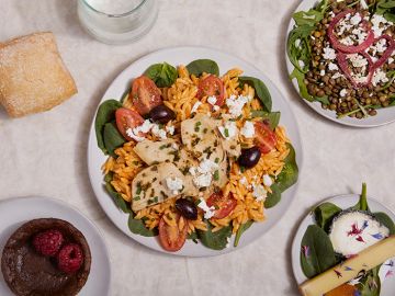 LE POULET RISONI PESTO ROSSO