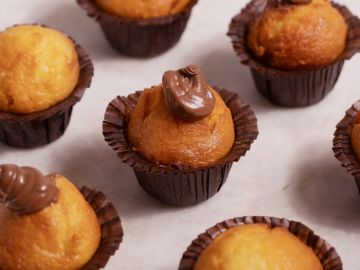 LES MINI MUFFINS PRALINE - VANILLE x40