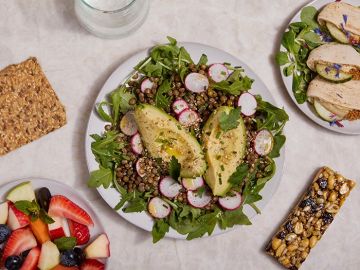 LE LENTILLE BELUGA & AVOCAT VEGAN