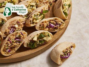 L'ASSORTIMENT DE PITAS POULET & THON X48