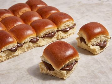 LES BRIOCHES GARNIES NUTELLA