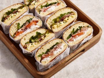 LES BUNS SANDWICHS ESTIVAUX X12