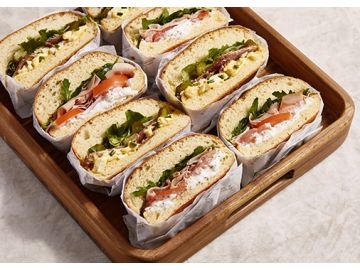 LES BUNS SANDWICHS ESTIVAUX X12