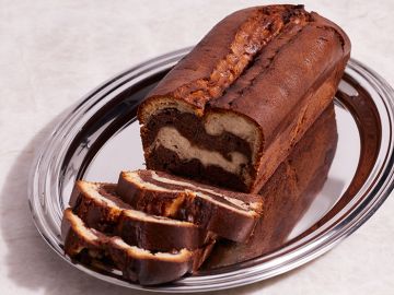 LES PARTS DE CAKE CHOCOLAT PISTACHE 