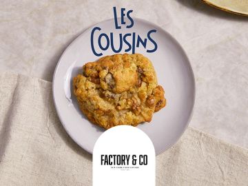 COOKIE CHOCOLAT AU LAIT ET NOIX FACTORY N'CO
