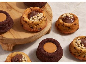 LES FINANCIERS GARNIS PRALINE ET NUTELLA X11