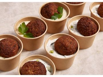 LES GRAZING CUPS FALAFELS X30