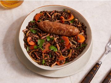 SAUCISSE LENTILLE
