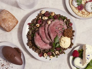 LE ROTI DE BOEUF & LENTILLES