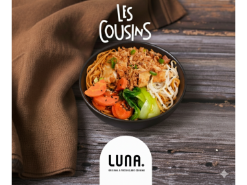 POULET TORIKATSU , NOUILLES